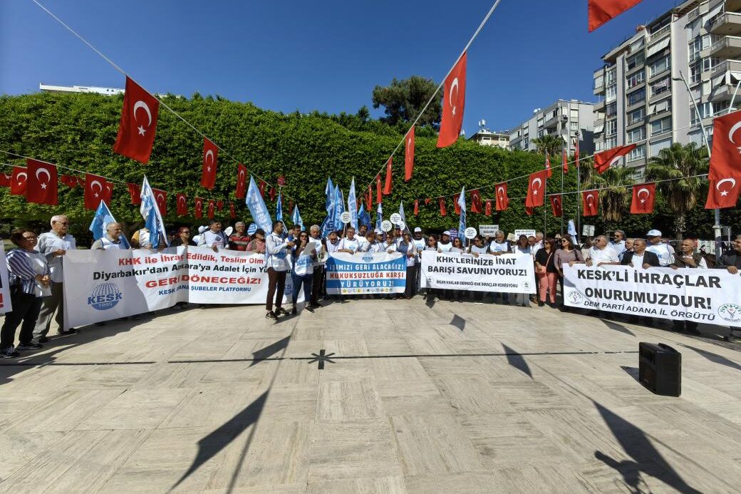 KESK’in KHK yürüyüşü üçüncü gününde: “İhraç edildik, teslim olmadık, adalet için yürüyoruz”