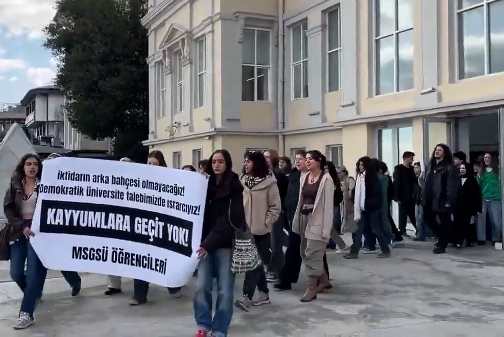 MSGSÜ’de kayyum tepkisi: “Üniversiteler iktidarın arka bahçesi değildir”
