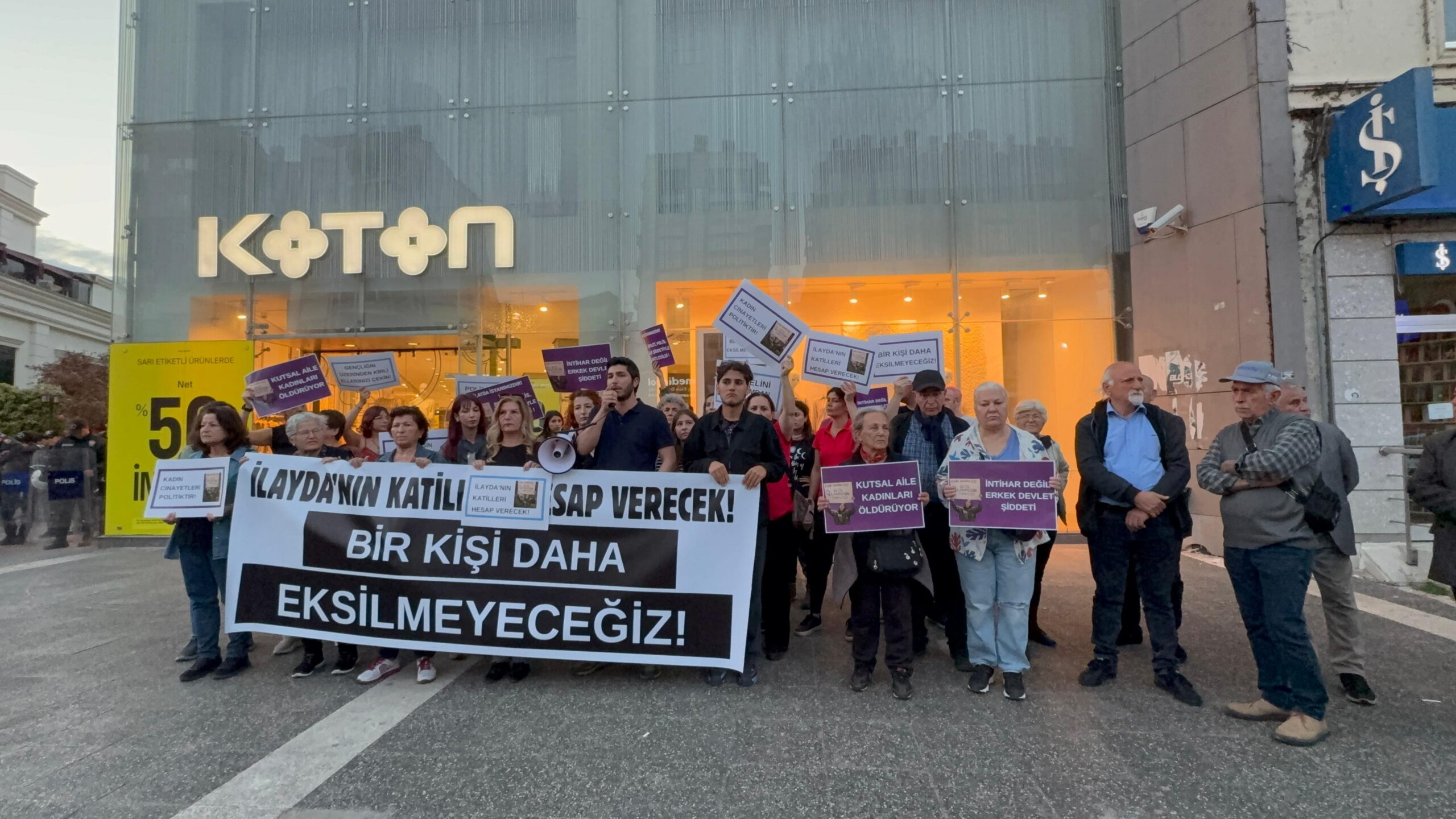 Mersin’de İlayda Zorlu için eylem: “Katillerin saklanmasına ve kendilerini aklamalarına izin vermeyeceğiz!”