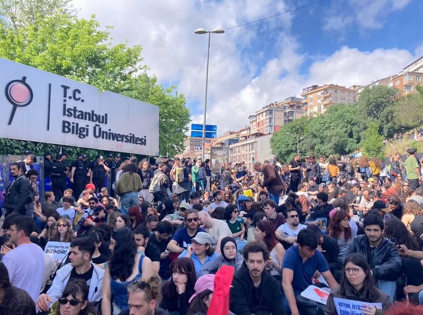 Bilgi Üniversitesi öğrencisi Hafize Çetin adli kontrol ile serbest
