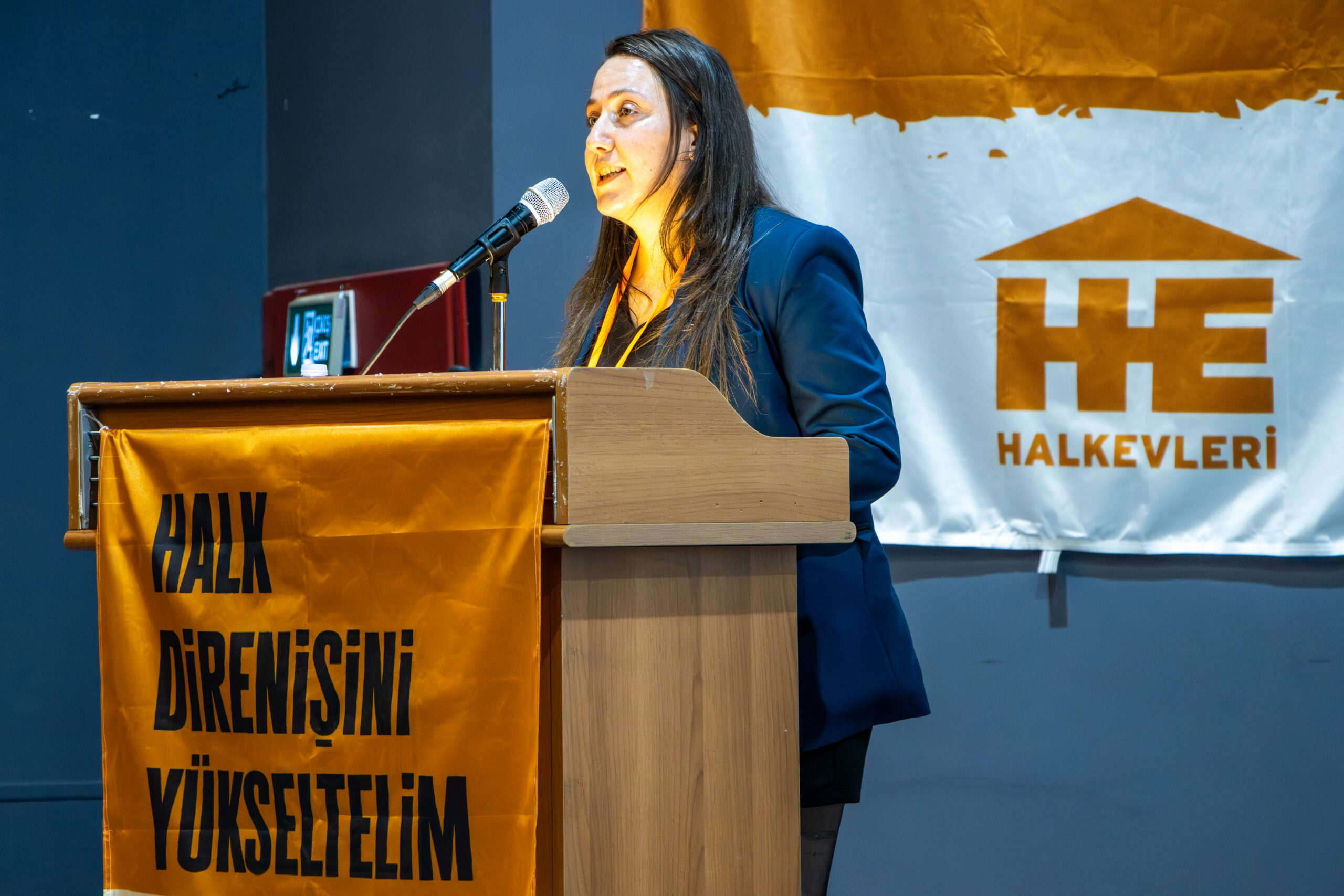 Halkevleri Genel Başkanı Nebiye Merttürk: “Halk kurtuluşun yolunu açacaktır, çünkü halk Saray’dan büyüktür”