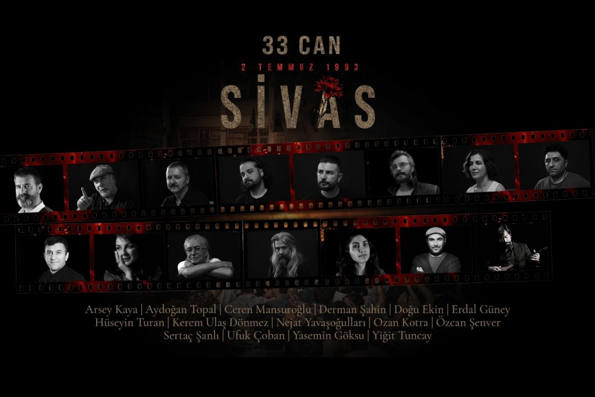 33. yılında Sivas'ta katledilenler için söylediler: "33 Can" yayında