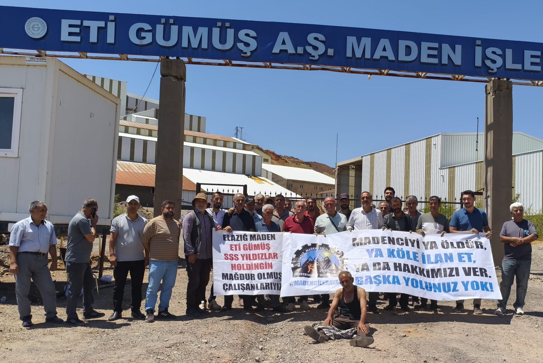 Eti Gümüş Maden işçileri de Ankara yolunu tutuyor: "Yıldızlar SSS Holding'e beş kuruş paramızı bırakmayacağız"